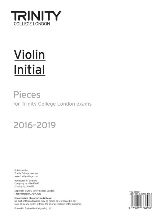 TCL Violin Intial Part 2016-19