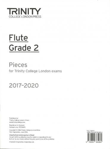 TCL Flute Pieces Grade 2 2017-20 (Flt P
