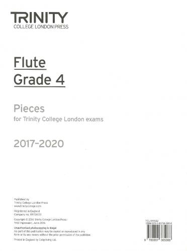 TCL Flute Pieces Grade 4 2017-20 (Flt P