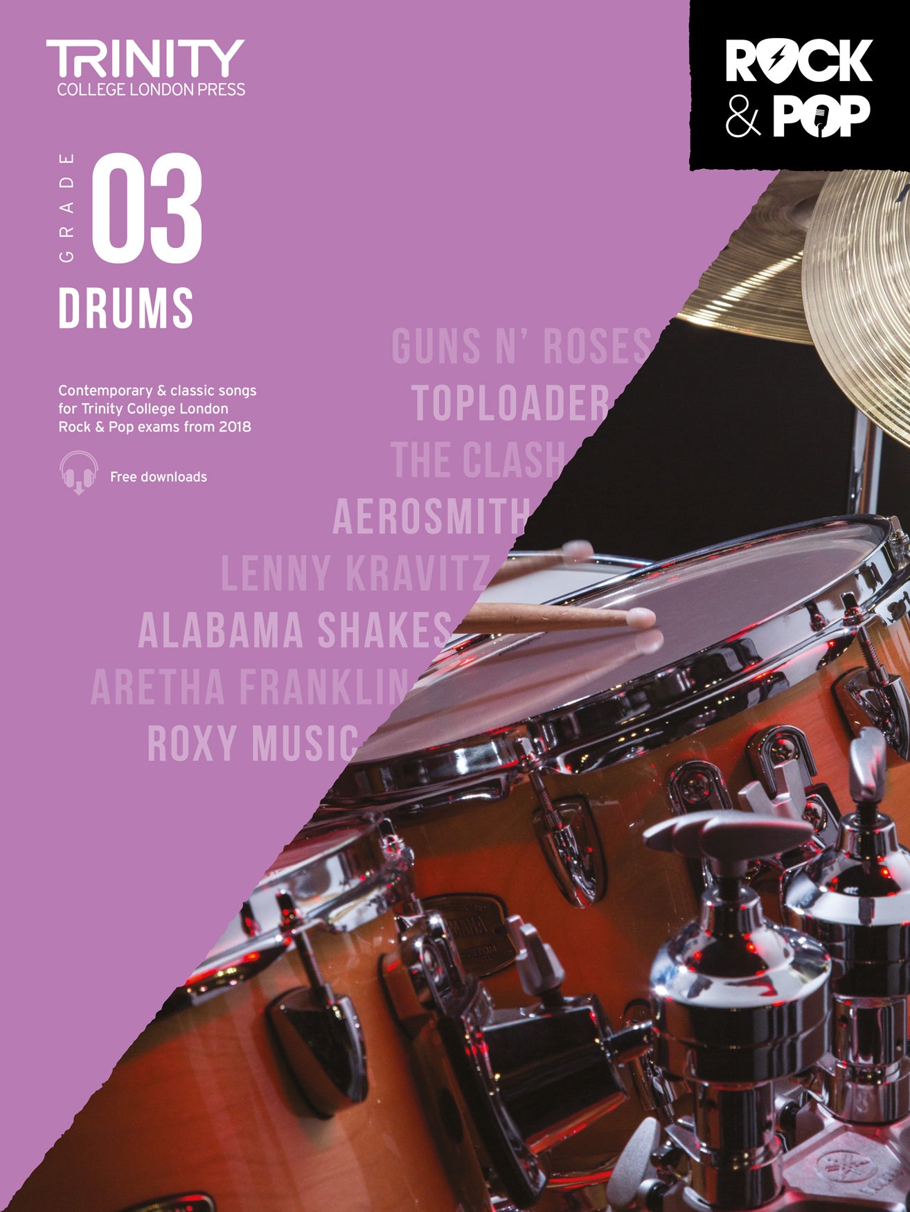 TCL Rock&Pop Drums Grade3 2018