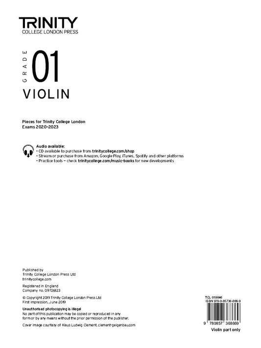 TCL Violin Gr1 Pt 2020-23