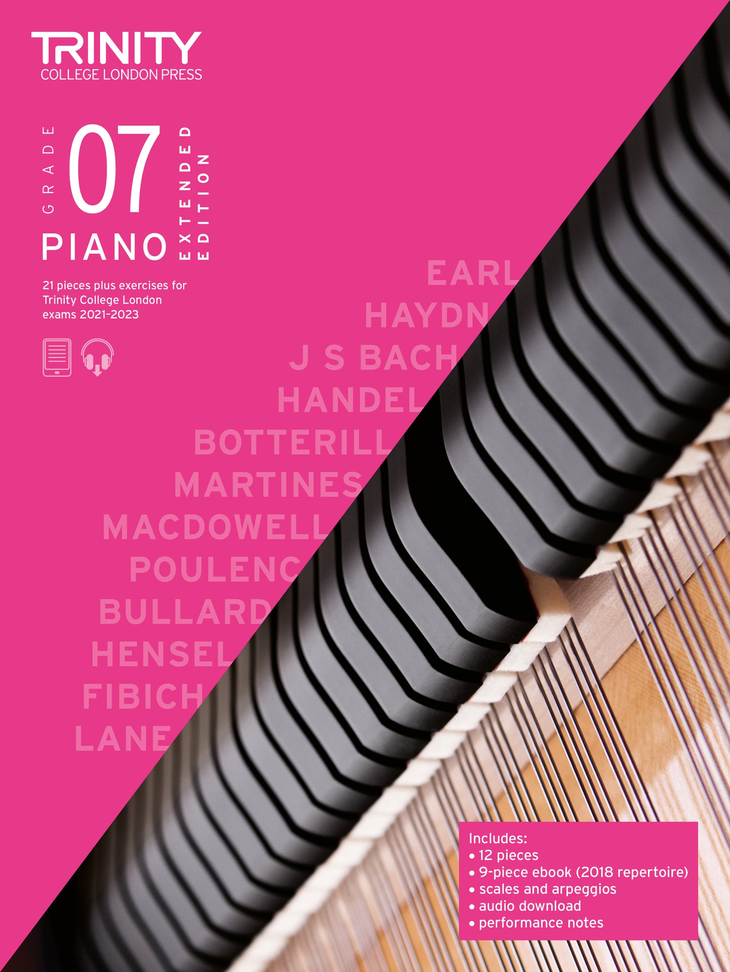 TCL Piano Pieces Gr7 Extended Ed 21-23