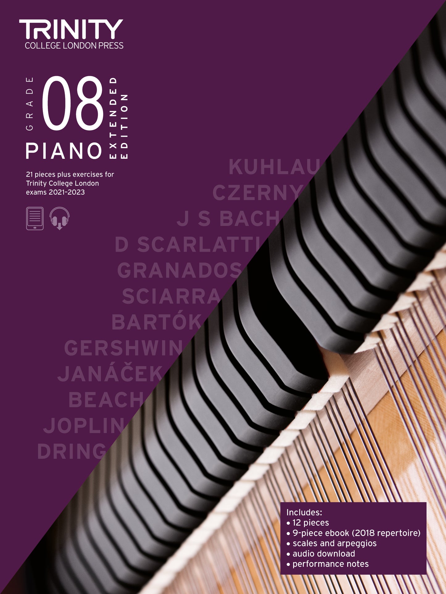 TCL Piano Pieces Gr8 Extended Ed 21-23