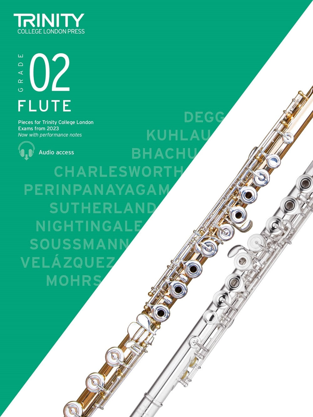 TCL Flute Pieces Grade 2 2023- (S+P)