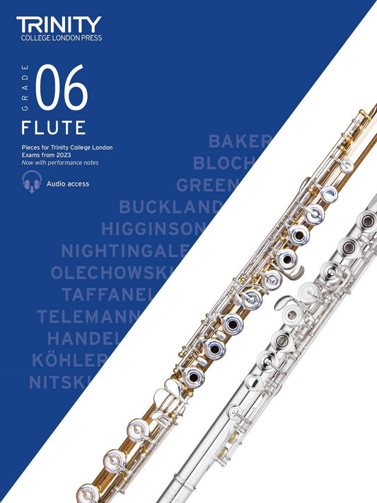 TCL Flute Pieces Grade 6 2023- (S+P)