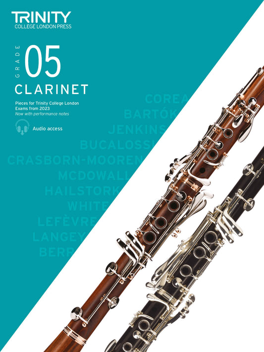 TCL Clarinet Gr5 Sc&Pt 2023