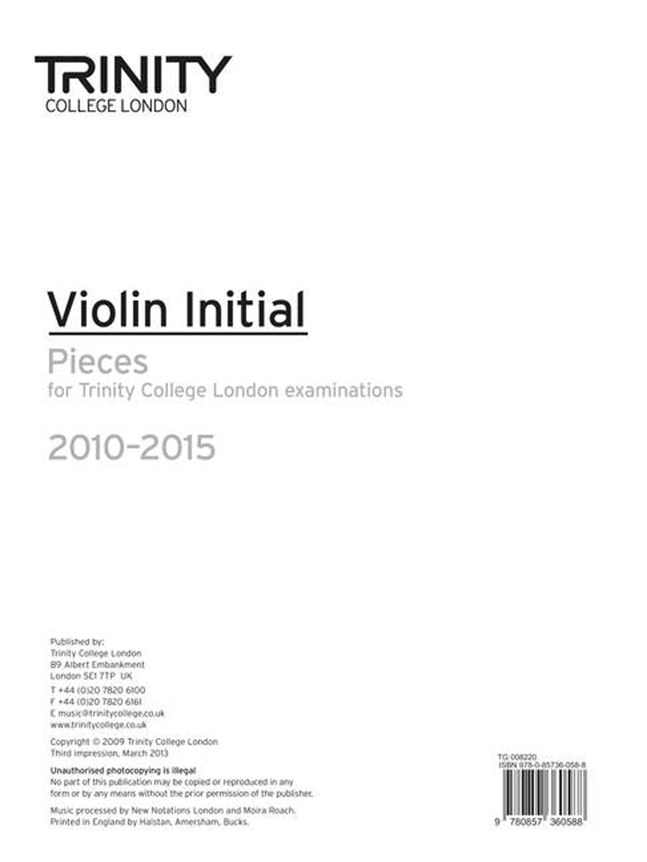 TG Vln Initial Pt 2010-15