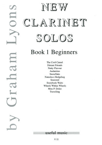 Lyons New Clarinet Solos Book 1 Beg