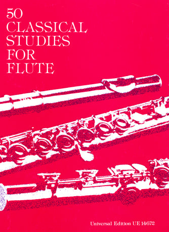 50 Classical Studies for Flute Vester U