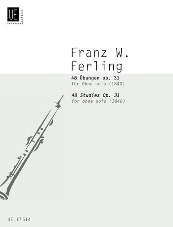 Ferling 48 Studies Oboe Op31 1840 UE