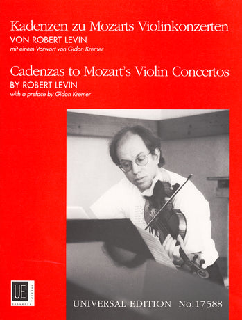 Levin Cadenzas to Mozarts Vln Concertos