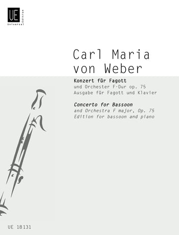 Weber Bsn Concerto Fmaj Op75 UE