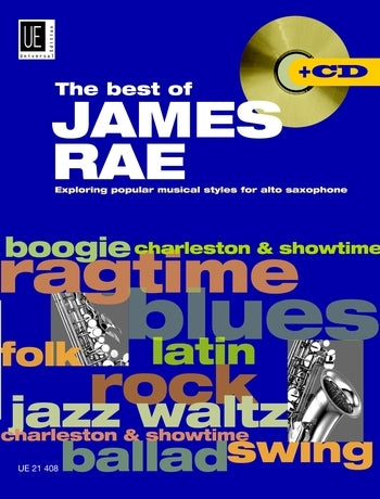 Rae Best of James Rae Sax Bk+CD UE