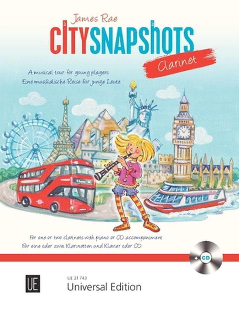 Rae City Snapshots Clt Bk+CD UE