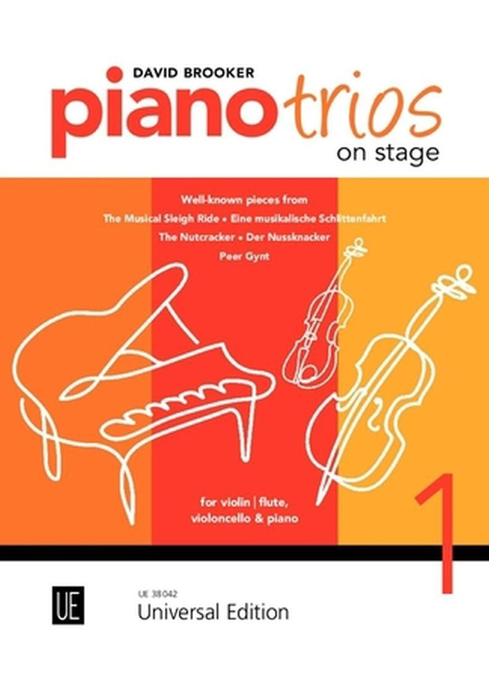 Piano Trios on Stage VlnVcPno UE Brooke
