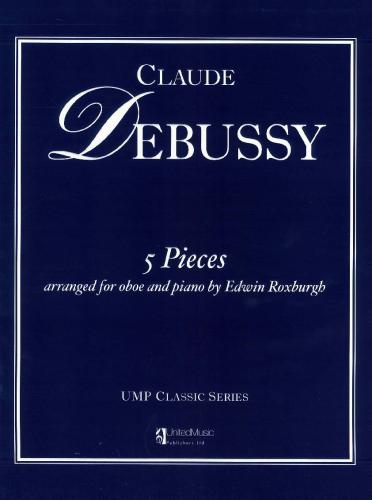 Debussy 5 Pieces arr. for Oboe and Pno