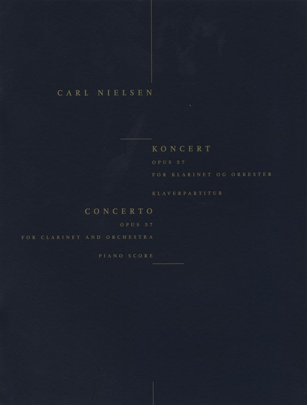Nielsen Clt Concerto Op57 Clt/Pno WH