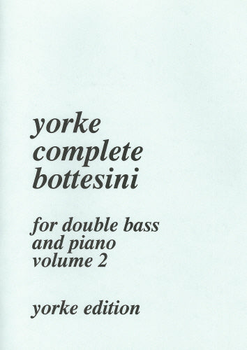 Bottesini Complete Vol 2 YE