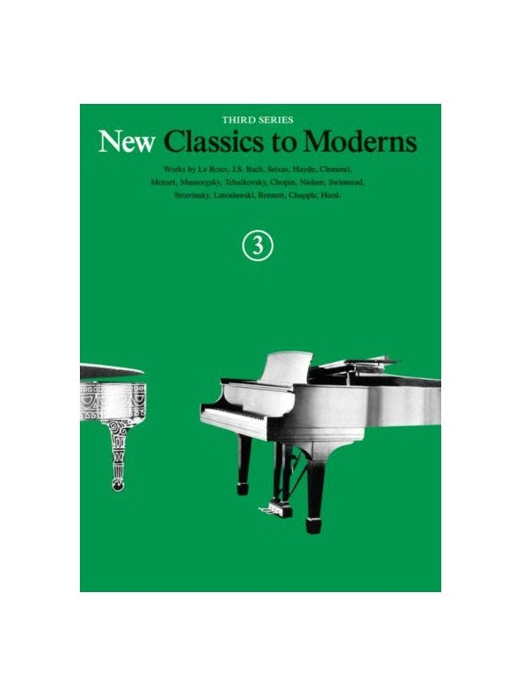New Classics to Moderns Bk3 Pno Green