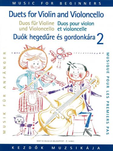 Duets for vln&vc for beginners vol2 EMB