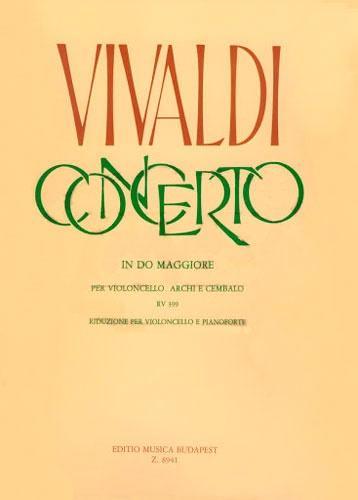 Vivaldi Cello Concerto Do Mag RV399 EMB