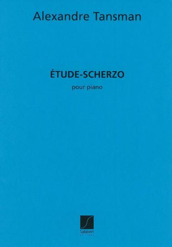 Tansman Etude Scherzo Pno SLB