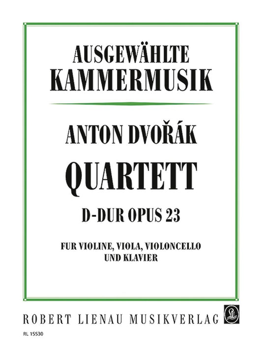 Dvorak Quartet Op23 in D