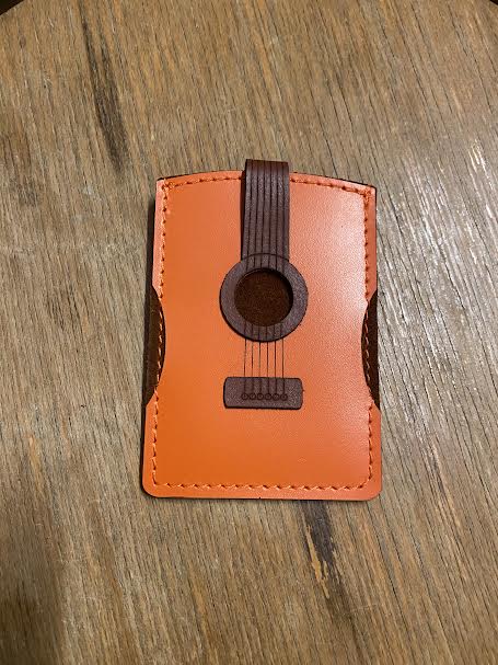 Card Case Leather Acoustic Guitar Dallaiti