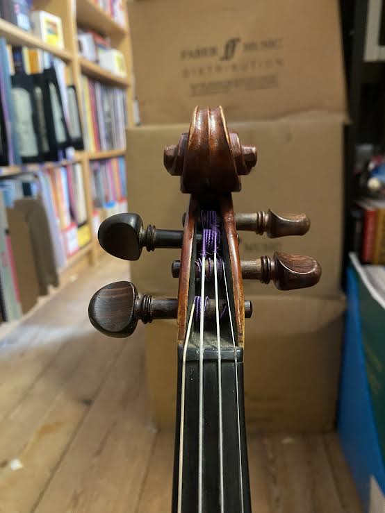 Second Hand Early 20th Century 1/2 Violin + R. Paesold Bow