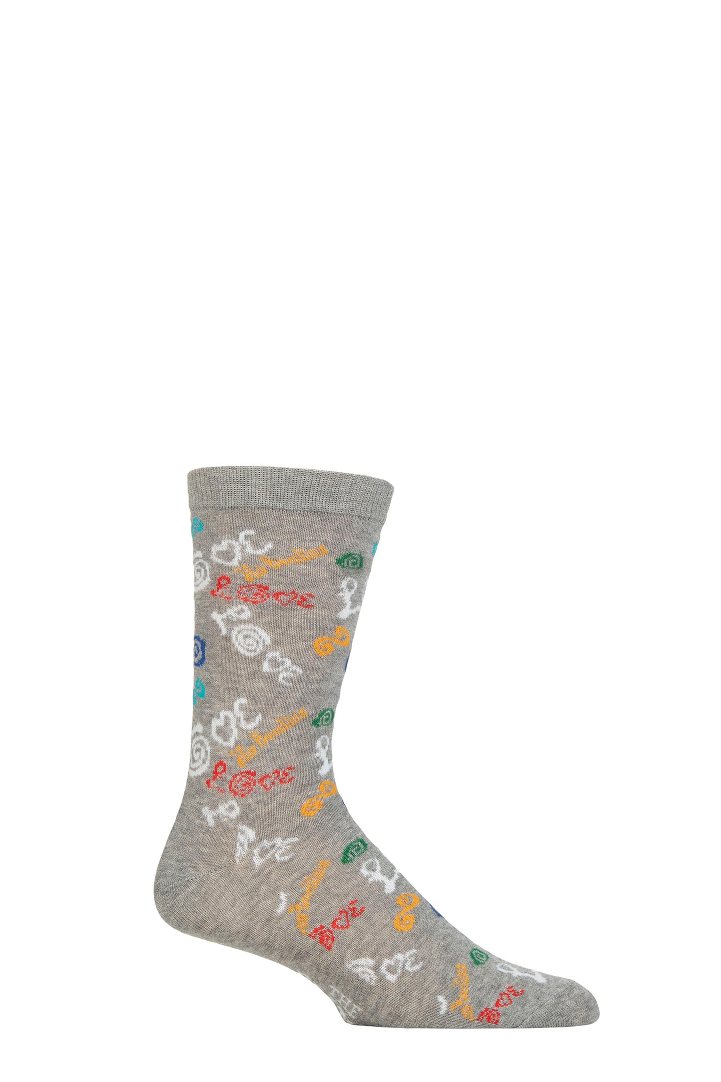 Socks Beatles Love Grey 7-11