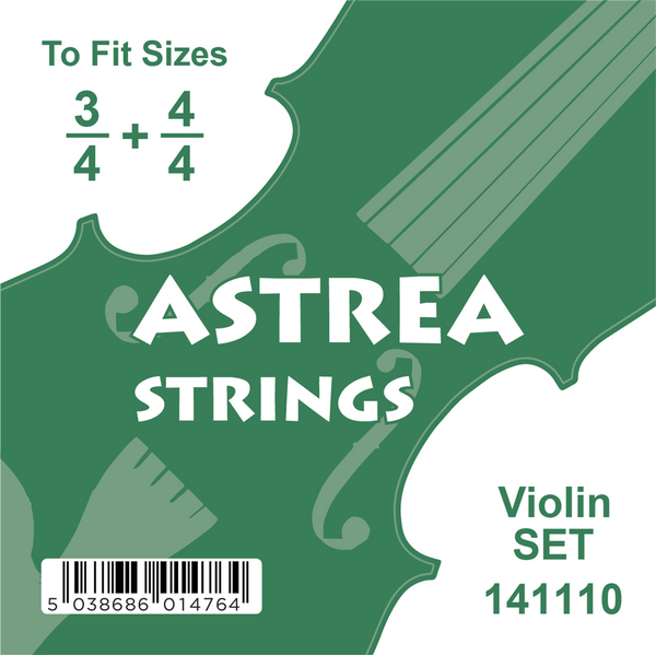 Astrea Violin String Set 3/4-4/4 M100M