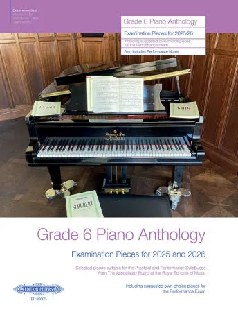 Grade 6 Piano Anthology 2025-2026