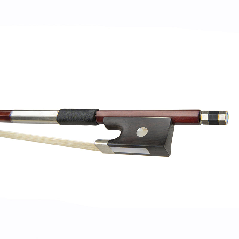 Vln Bow Round Half Ebony Frog 4/4 GREEN