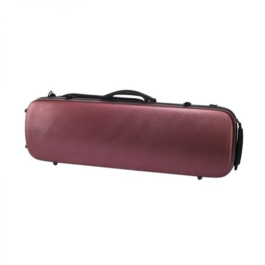 Vln Case Oblong Polycarbonate Burgundy