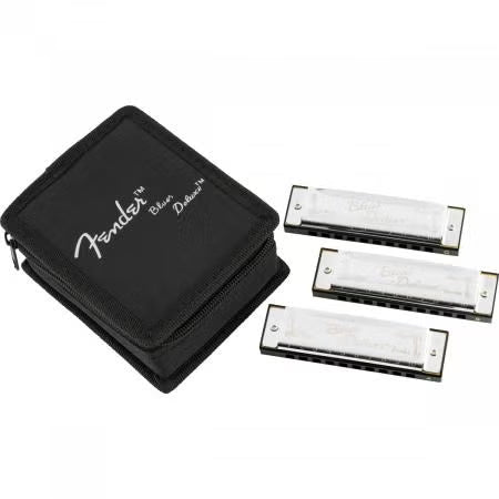 Fender Harmonica Blues Deluxe 3 Pack C-G-A