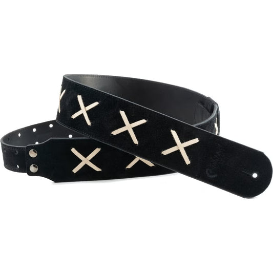 Gtr Strap LG Gilmour Black