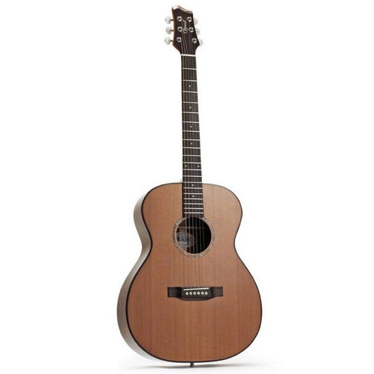 Ozark Travel Guitar Small Body Solid Cedar