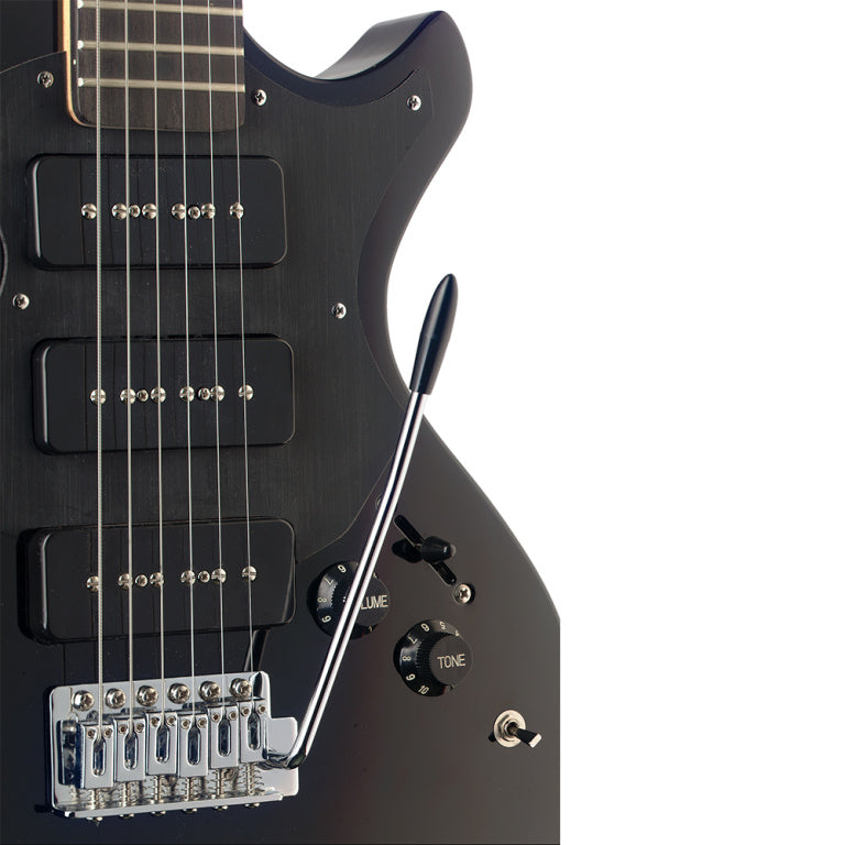 Stagg Silveray Nash Electric Guitar Black