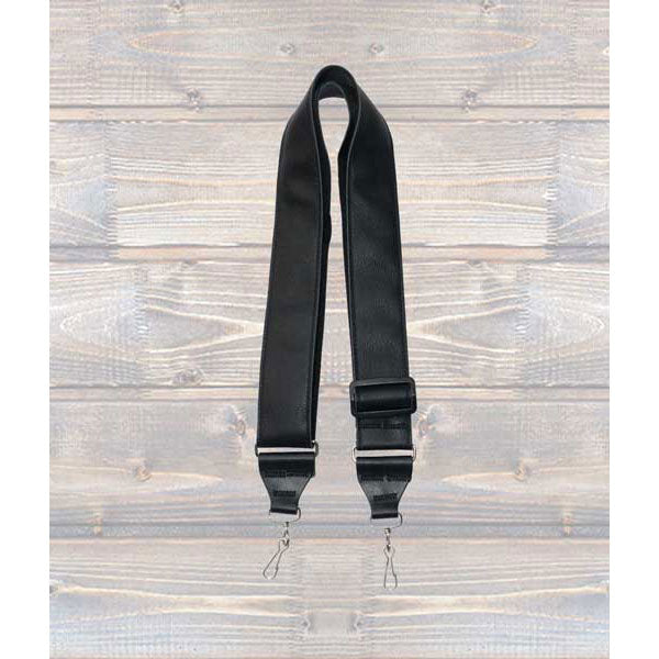 Banjo Strap Liams Black Leather