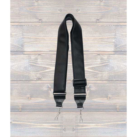 Banjo Strap Liams Black Leather