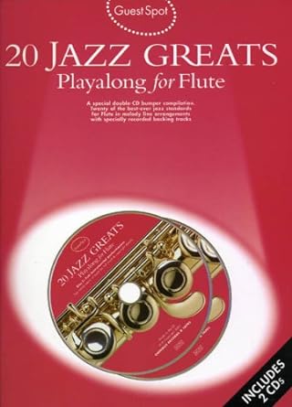 20 Jazz Greats Playalong for Flute