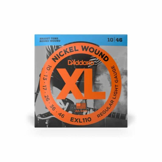 D'Addario EXL110 Nickel Wound Regular Set
