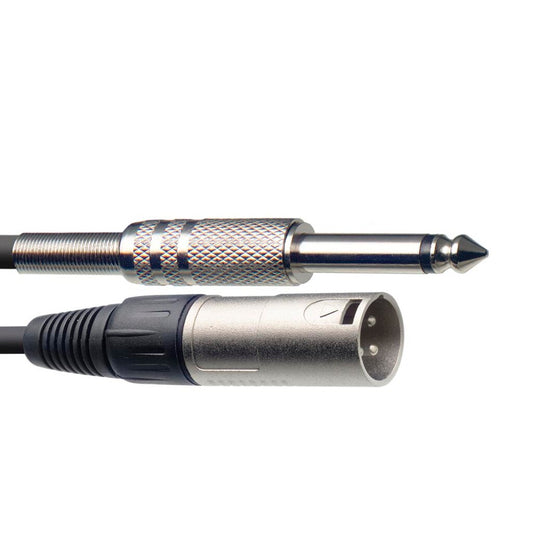 Stagg Audio 3M Male XLR-Jack SAC3PXM DL