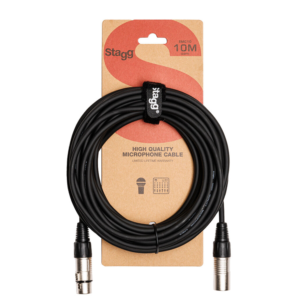 Stagg Mic Cable XLRf-XLRm 10M/33ft
