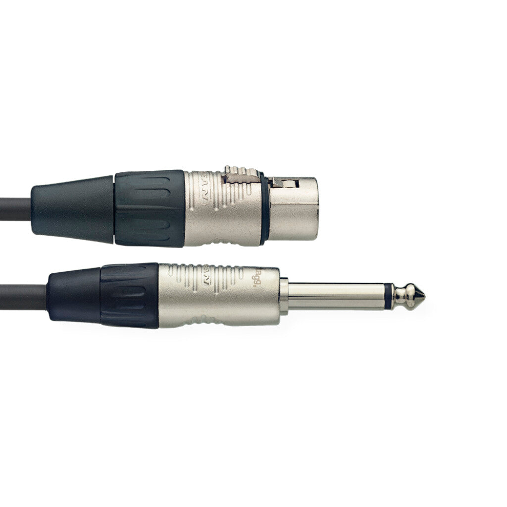 Stagg Mic Cable Female XLR to Mono Jack 10ft NMC3XPR