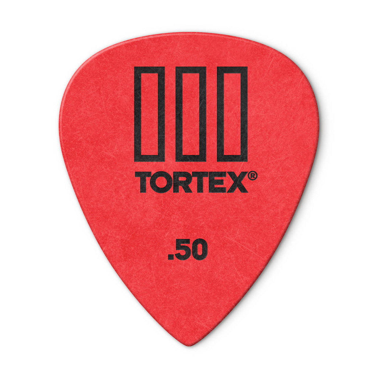 Plectrum Dunlop Tortex TIII 12Pk .50mm Red