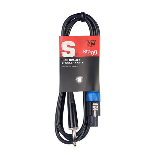 Stagg Speaker Cable 2m/6ft SSP2SP15