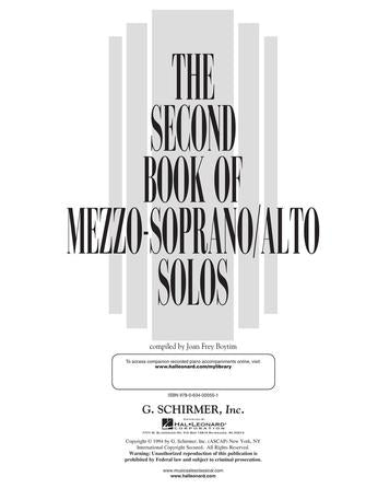 2nd Bk Mezzo/Alto Solos GS