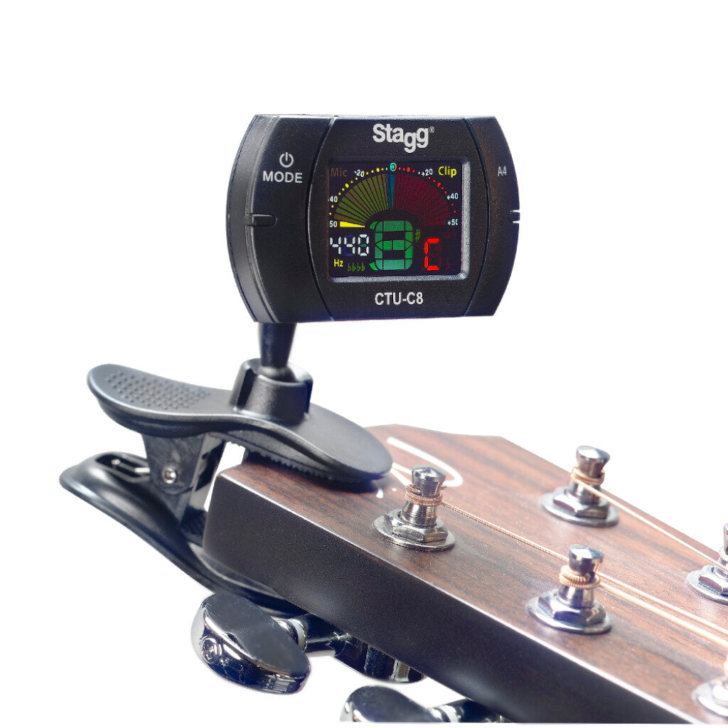 Stagg Clip-on Tuner CTU-C8