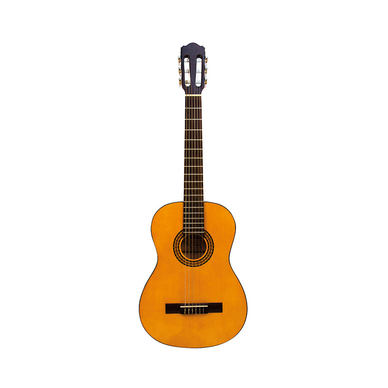 Hokada Guitar Model Solid Front Fan Strutted 3/4